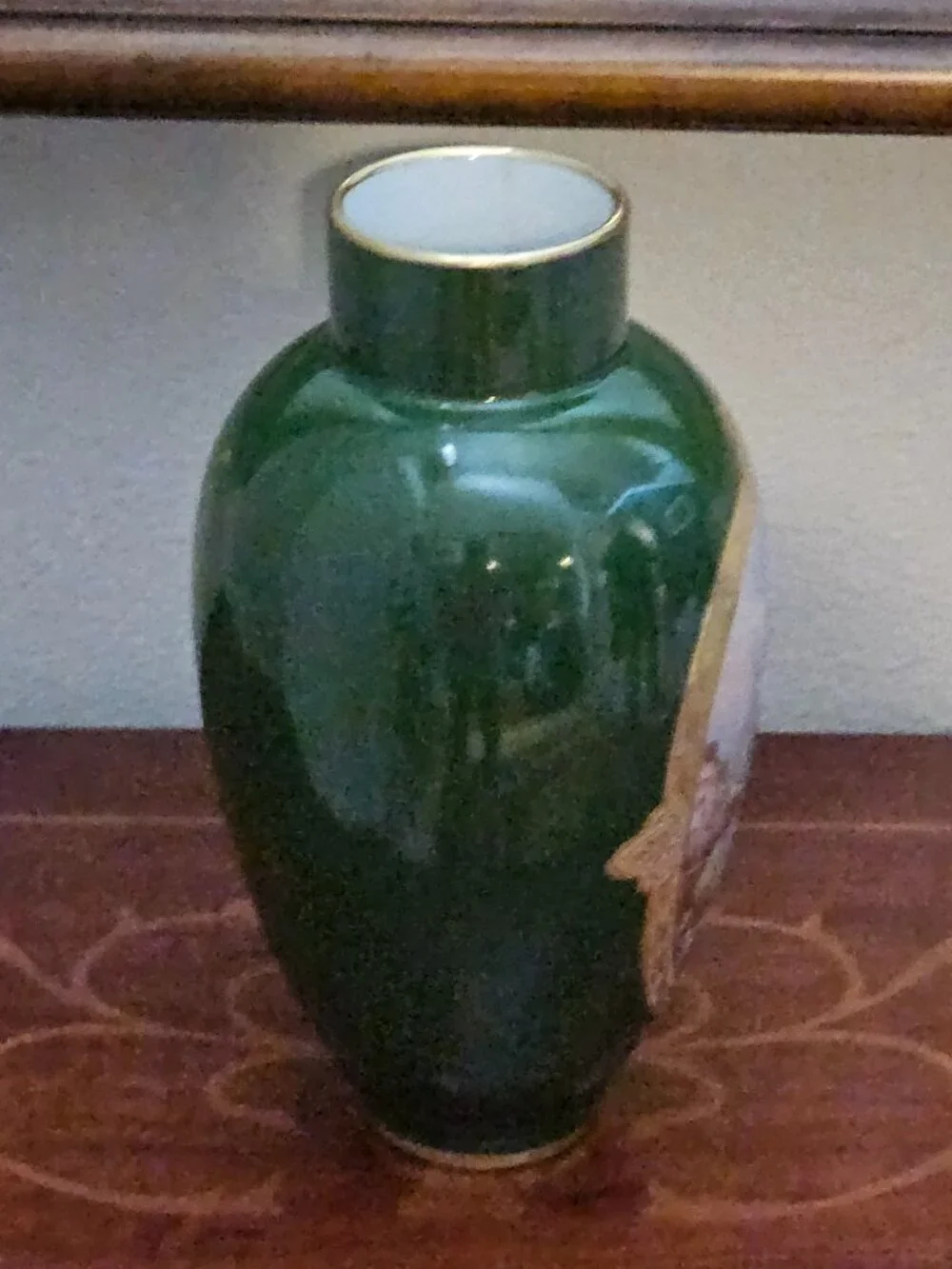 RARE ANTIQUE W.G. & Co William Guerin Limoges FRENCH PORCELAIN HANDPAINTED Vase